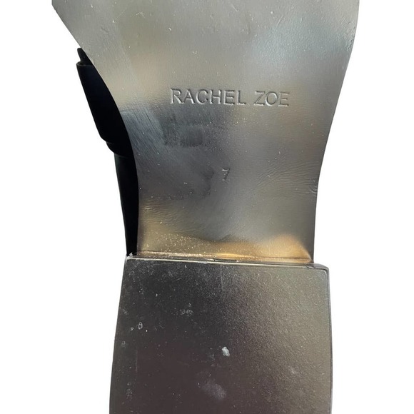 NWOT Rachel Zoe Womens Patent Leather Slip-On Loafers Shoes Size 7US Black - Picture 8 of 8